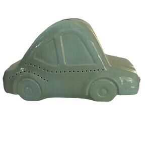 TARGET Ceramic Car Lamp Nightlight Kids Room Decor Vintage Green Cute